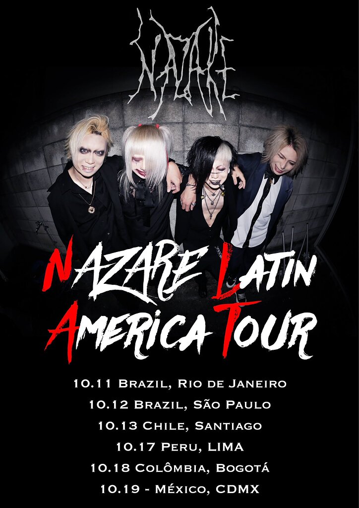 Nazare Latin America Tour 2024 Events JROCK ONE