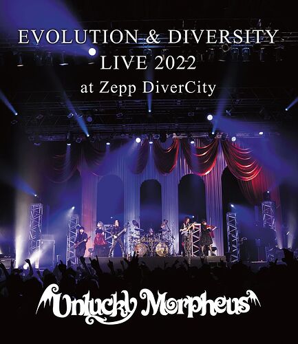 Unlucky Morpheus new live CD/Blu-ray “EVOLUTION & DIVERSITY LIVE