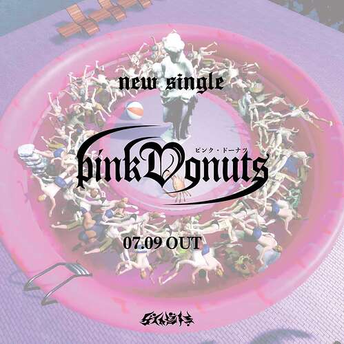 pink donuts