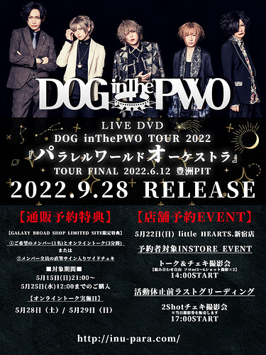 Dog In The Parallel World Orchestra Discography: Vinyl, CDs
