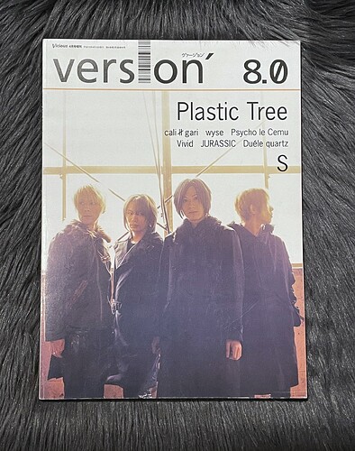 version' 8.0 Vicious2001年4月号増刊 表紙・特集：Plastic Tree