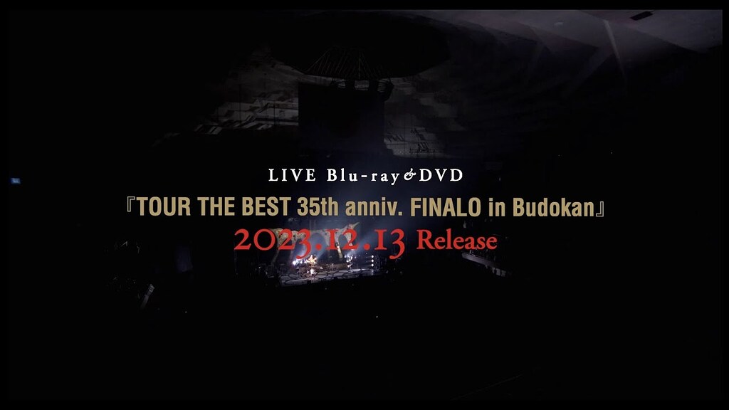 BUCK-TICK new live DVD/Blu-ray 