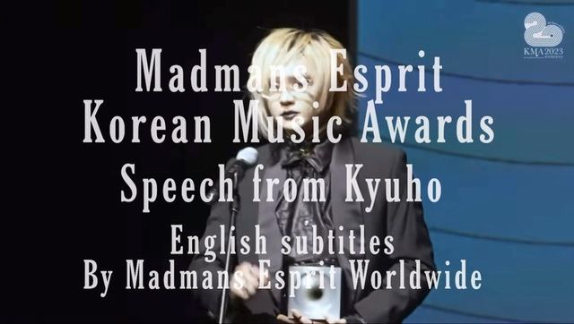 317 Likes, 13 Comments - Madmans Esprit Worldwide (@madmans.esprit.worldwide) on Instagram: "Madmans Esprit won the KMA 2023
Kyuho’s speech with English subtitles

Please show your love an..."