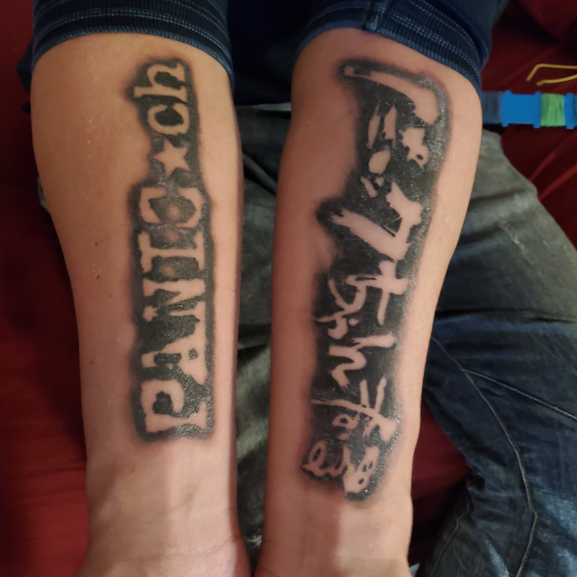 Blackwork Lady Tattoo | Realistic Temporary Tattoos – TattooIcon